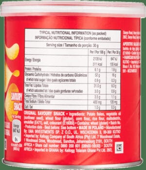 Pringles Original Savoury Snack 40g