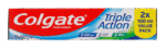 Colgate Original Mint Triple Action Fluoride Toothpaste 2 x 100ml - Image 1