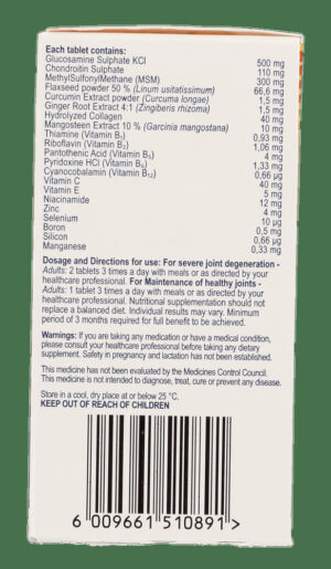 Arthroguard Acute Intensive Joint Protection & Support Tablets 90pk
