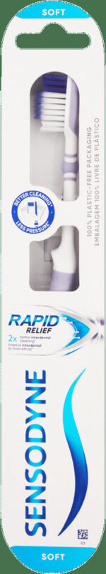 Sensodyne Rapid Relief Soft Toothbrush 1s