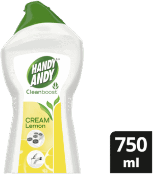 Handy Andy Cleanboost Lemon Multipurpose Cleaning Cream 750ml