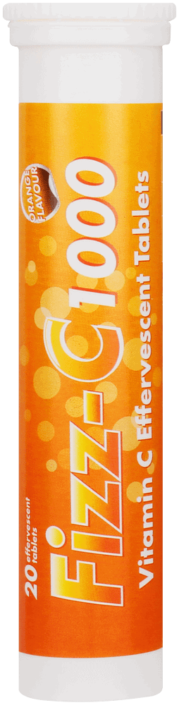Fizz C Vitamin C Effervescent Tablets 20s