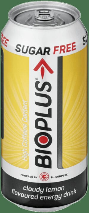 Bioplus Cloudy Lemon Flavoured Sugar Free Energy Drink 440ml