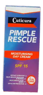 Cuticura Pimple Rescue SPF 15 Moisturising Day Cream 100ml