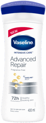 Vaseline Intensive Care Advanced Repair Fragrance Free Body Lotion 400ml