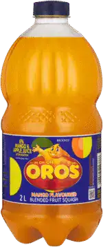 Brookes Oros Mango Flavoured Blended Fruit Squash 2L