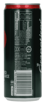 Grapetiser 100% Sparkling Red Grape Juice 330ml