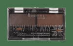 Rimmel Brow This Way Dark Brown Brow Sculpting Kit 1s