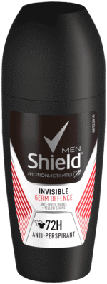 Shield Men Invisible Germ Defence Antiperspirant Roll-On Deodorant 50ml