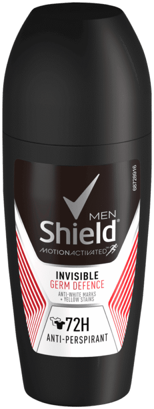 Shield Men Invisible Germ Defence Antiperspirant Roll-On Deodorant 50ml