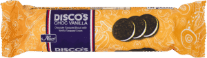 Henro Disco's Choc Vanilla Biscuits 120g