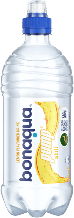 Bonaqua Pump Lemon Flavoured Still Drink 750ml
