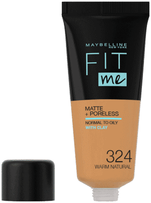 Maybelline Fit Me Warm Natural Matte & Poreless Foundation 30ml