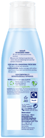 Nivea REFRESH TONER 200ML