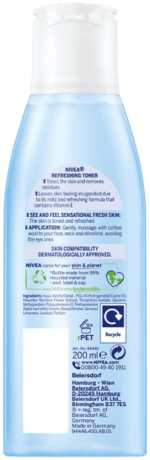 Nivea REFRESH TONER 200ML
