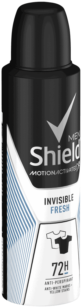 Shield Men Invisible Fresh Antiperspirant Deodorant Body Spray 150ml