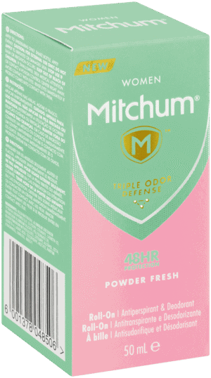 Mitchum Women Powder Fresh Antiperspirant & Deodorant Roll-On 50ml