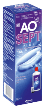 Aosept Plus Contact Lens Cleaning & Disinfecting Solution 360ml