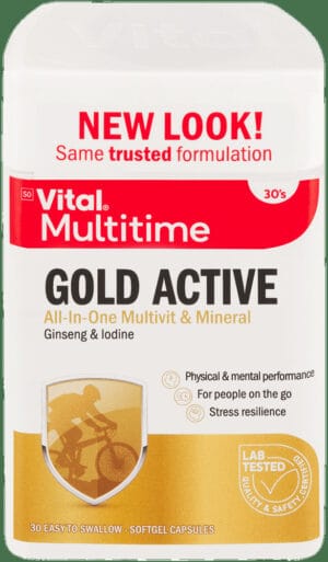 Vital Gold Active Multivit Capsules 30pk