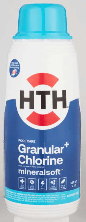 HTH Mineralsoft Granular+ Chlorine 4kg