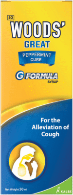 Woods' Great Peppermint Cure G Formula Cough Syrup 50ml