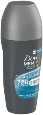 Dove Men+care Clean Comfort Antiperspirant Roll-On Deodorant 50ml