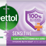 Dettol Sensitive Hygiene Bath Soap Bar 175g