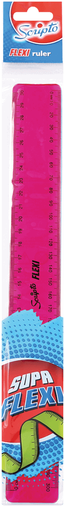 Scripto Assorted Flexi Ruler 1s