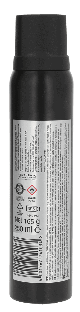 Lenthéric Solo Supreme Deodorant Body Spray 250ml