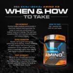 SSA Supplements SSA SUPP AMINO X9 240G MANGO ORANGE