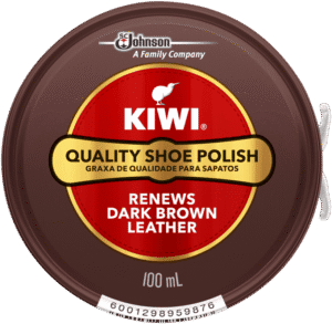 Kiwi Dark Brown Quality Shoe Polish 100ml