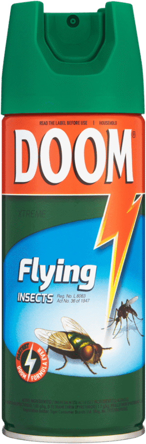 DOOM Xtreme Flying Insects Spray 300ml