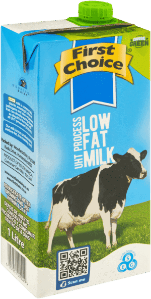 First Choice Low Fat Milk 1L