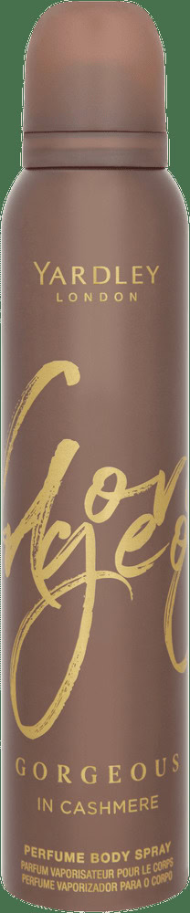 Yardley Gorgeous In Cashmere Perfume Body Spray 150ml