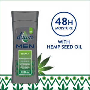 Dawn MEN Men Legacy Fragrance Free Body Lotion 400ml