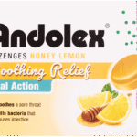 Andolex Honey Lemon Soothing Relief Lozenges 24pk