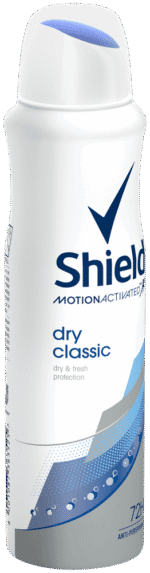 Shield Women Dry Classic Antiperspirant Deodorant Body Spray 150ml