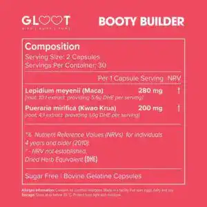 Gloot BOOTY BUILDER CAPSULES 60S