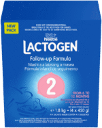 Nestlé Lactogen Stage 2 Follow-Up Formula 4 x 450g