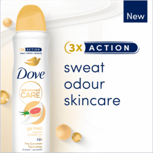 Dove AERO 150ML GRAPEFRUIT+LEMON
