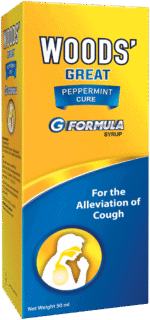 Woods' Great Peppermint Cure G Formula Cough Syrup 50ml