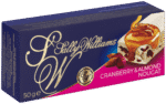 Sally Williams Cranberry & Almond Nougat Bar 50g