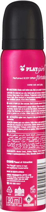 Playgirl Flirtatious Perfumed Body Spray 90ml