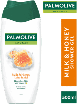 Palmolive Naturals Milk & Honey Shower Gel Body Wash 500ml