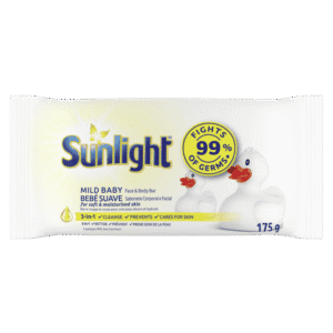 Sunlight Mild Baby Cleansing Face and Body Bar Soap 175g