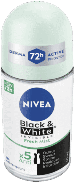 Nivea Black & White Invisible Fresh Mist Anti-Perspirant Roll-on 50ml