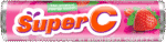 Super C Strawberry Flavoured Sweets 36g