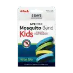 Lifetrek LIFE TREK MOSQUITO BAND KIDS N/G 6PK