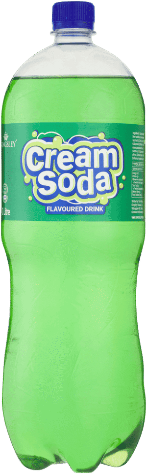 Kingsley Cream Soda Flavoured Sparkling Soft Drink 2L