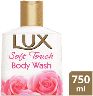 LUX Soft Touch Moisturizing Body Wash 750ml